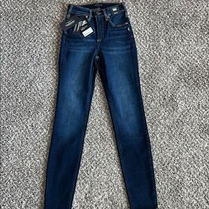 Women's Blue Jeans silver